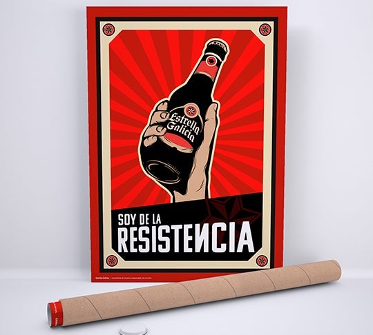 Póster "Soy de la Resistencia"