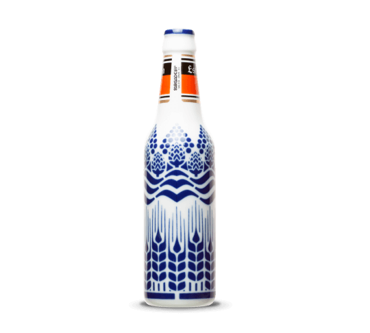 Botella Estrella Galicia de Sargadelos