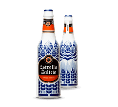Botella Estrella Galicia de Sargadelos