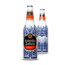 Botella Estrella Galicia de Sargadelos