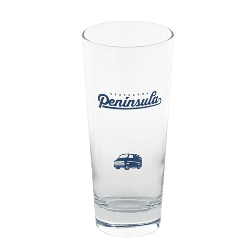 Pack 6 vasos de cervezas La Península, 34 cl