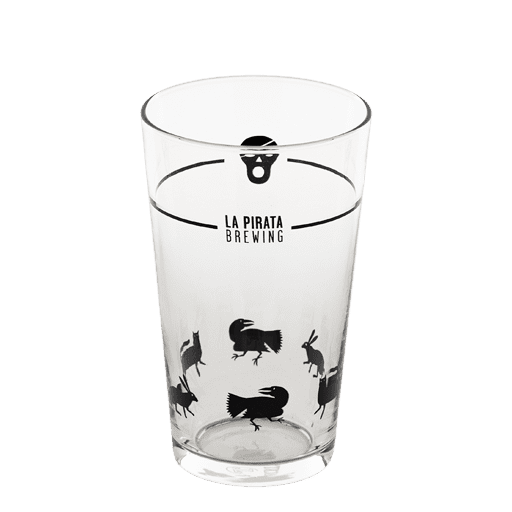 Pack 6 vasos de La Pirata, 28 cl