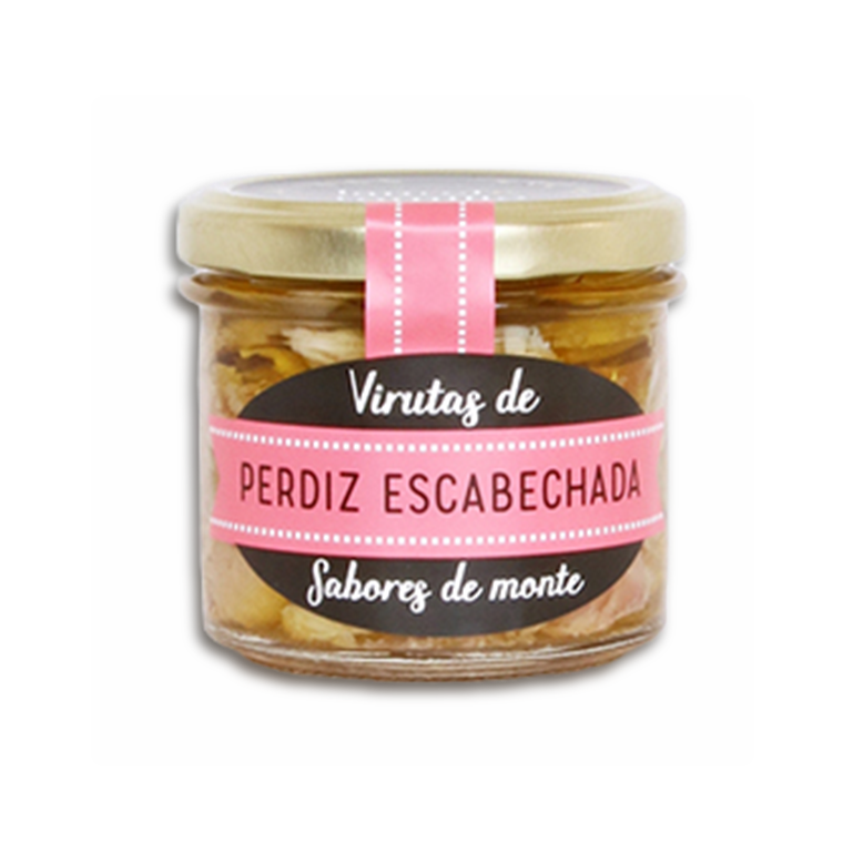Virutas de perdiz escabechada de Laurel & Tomillo, 90 g