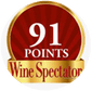 91 puntos Wine Spectator para el Fraga Do Corvo Godello, resalta la elegancia y el equilibrio del vino.